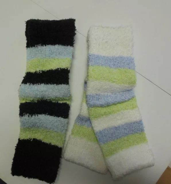Capezio  HARMONIE 12" GIRLS STRIPED LEGWARMERS  SOFT pamperwear Dance