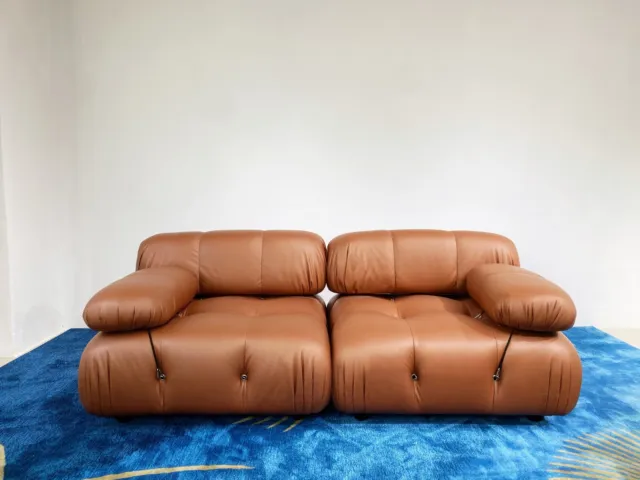 Mario Bellini Tribute Camaleonda Inspired Sofa Custom Sectional : Two Seater