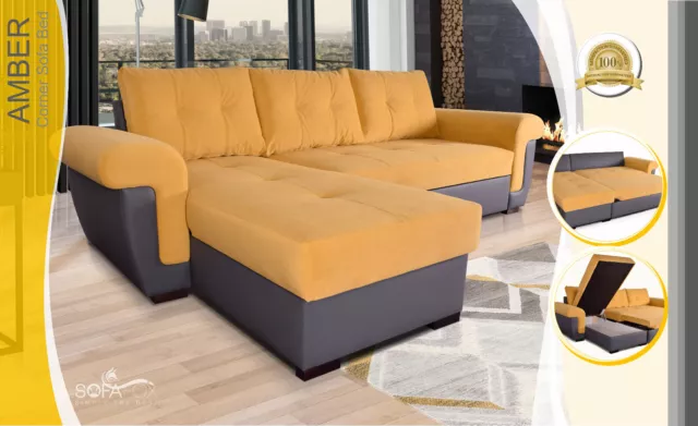 Corner Sofa Bed With Storage Burdy