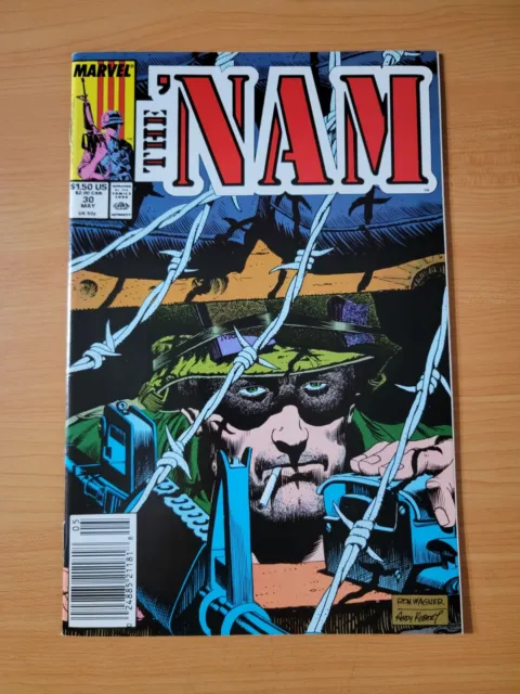 The 'Nam #30 Newsstand Variant ~ NEAR MINT NM ~ 1989 Marvel Comics