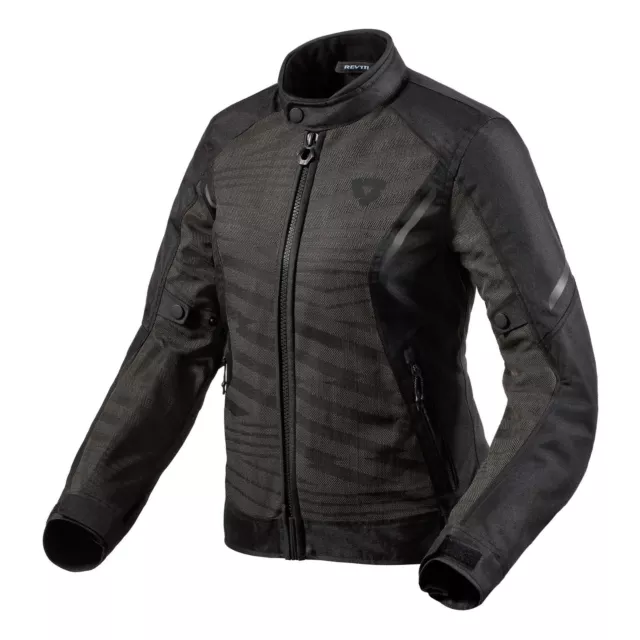 REV'IT! Torque 2 H2O Ladies Noir Anthracite Blouson -  Livraison gratuite!