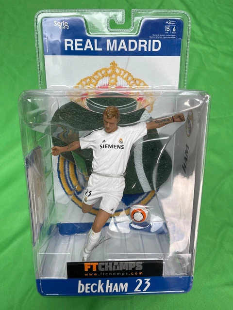 FT CHAMPS DAVID Beckham 23 Real Madrid Articulated Figure NEW IN
