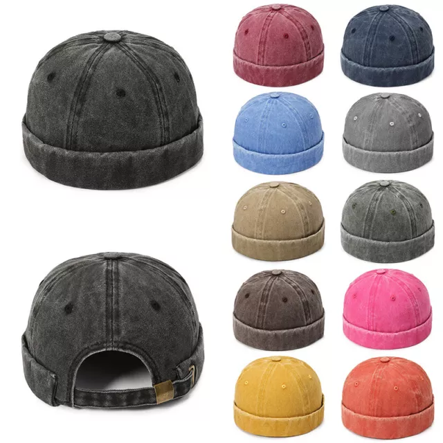 Gorro Informal Para Hombre Y Mujer Gorro Sin Montura Gorro Unisex De Color ”