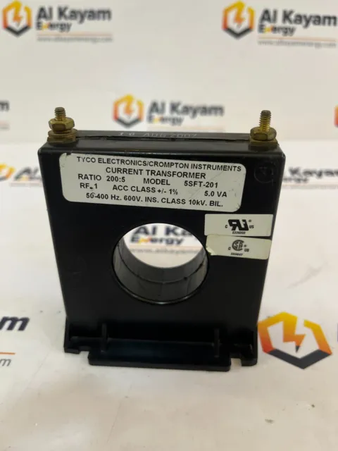 Tyco Electronics/Crompton Instruments 5Sft-201 Current Transformer