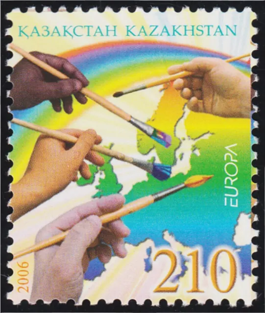 Kasachstan Kazakhstan 457 2006 Europa Der Integration MNH