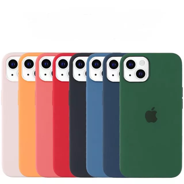 Original Liquid Silicone Phone Case MagSafe For iPhone 14 Pro Max 14Plus 2023