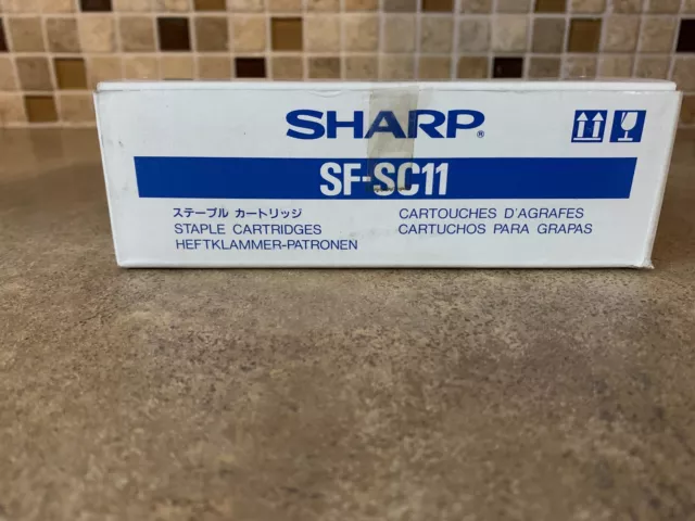 Genuine Sharp SF-SC11 Staple Cartridges, Page yield: 5000 B5-3