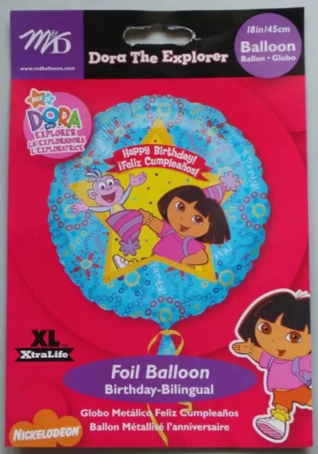 Anagram Dora the Explorer 2 Helium Foil Balloon 18"