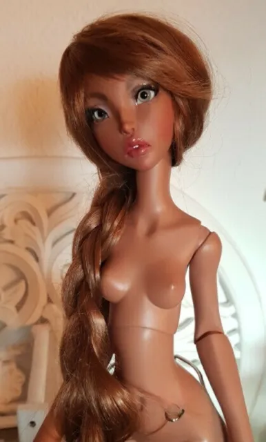 Tan Skin BJD Doll 1/3 Girl Free Eyes Face Up Resin Dolls Gift Toys Pretty Female