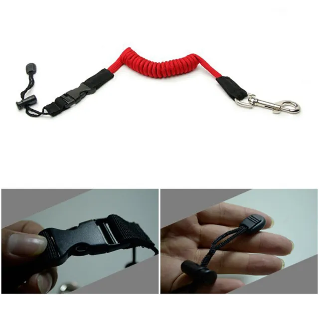 Canoe Bungie Cord Safety Rope Tether Premium String Adjustable Leash