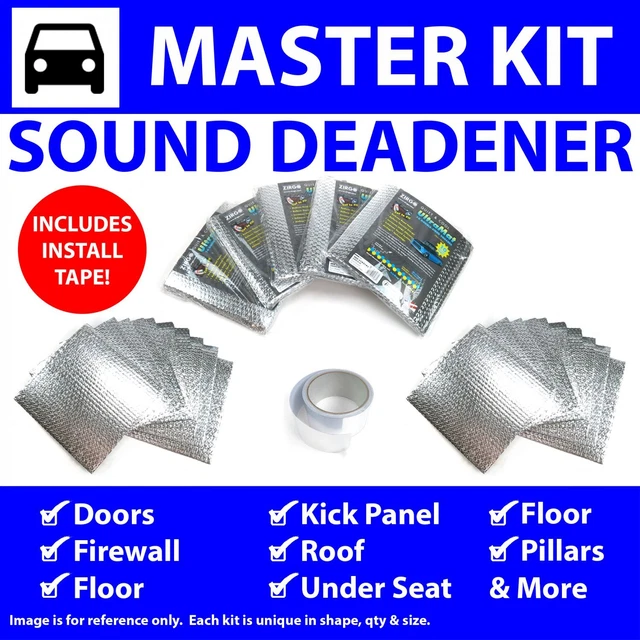 Heat & Sound Deadener Chrysler New Yorker 1949 - 54 Master Kit + Tape 58773Cm2