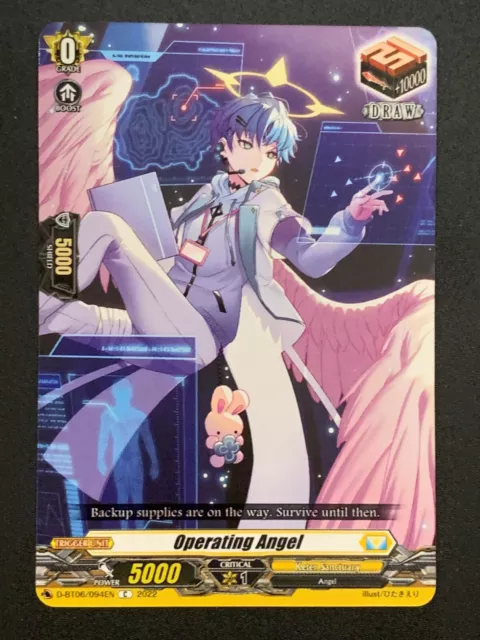 Operating Angel | D-BT06/094EN C | Keter Sanctuary | Cardfight Vanguard TCG