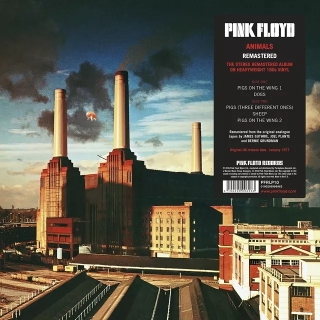 Pink Floyd - Animals (2016 Edition)   Vinyl Lp New!