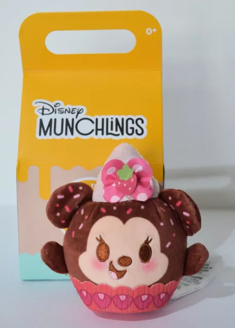2023 Disney Parks Munchlings Minnie Mouse Wild Strawberry Baked Treats NEW