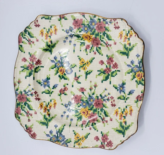 Vintage Chintz Royal Winton Grimwades Queen Anne Plate 7.75" **