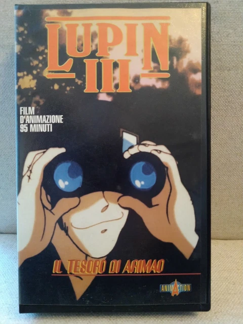 LUPIN III IL tesoro degli zar VHS manga anime Osamu Dezaki jigen fujiko