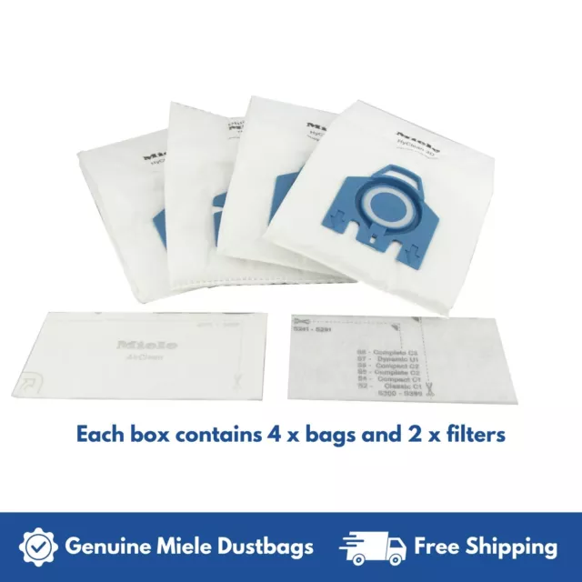 Genuine Miele Vacuum Bags GN Hyclean Pure  x 3 Boxes 2