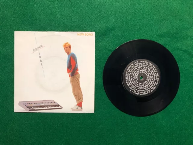 HOWARD JONES - New Song 7" SINGLE VINYL RECORD