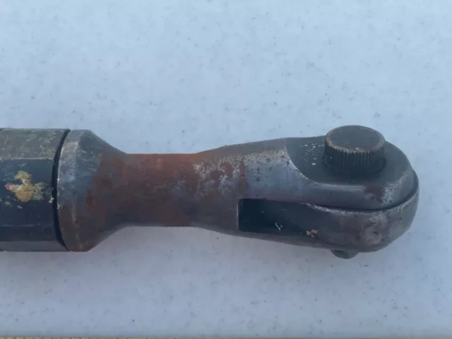 Vintage 3/8 Inch Air Drive Pneumatic Ratchet Wrench Reversible 284340 2