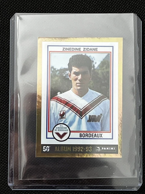 ZINEDINE ZIDANE ROOKIE As Cannes 1991 Phone Card Collection France EUR