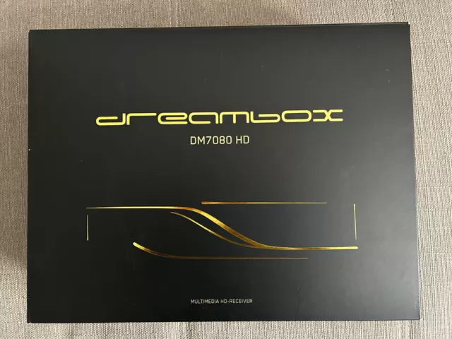 Dreambox DM7080 HD, 2 x DVB-S2 + 2 x DVB-C Tuner und 2 x SSD Festplatten
