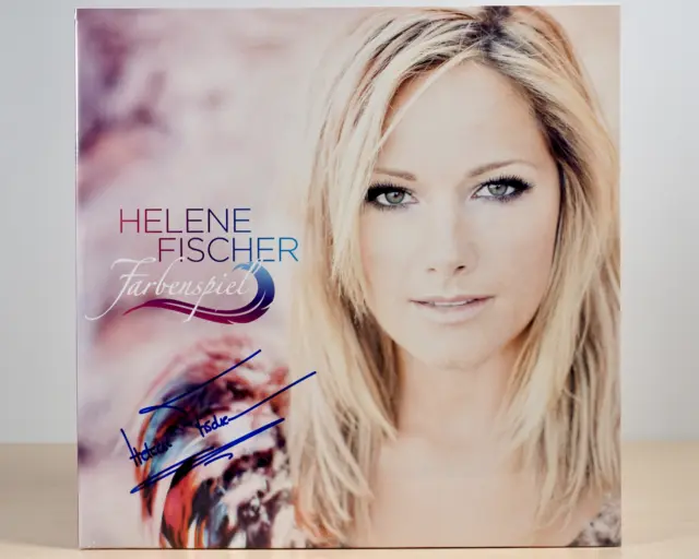 2 LP: Helene Fischer - Farbenspiel, Limited Coloured & Signiert Vinyl, NEU & OVP