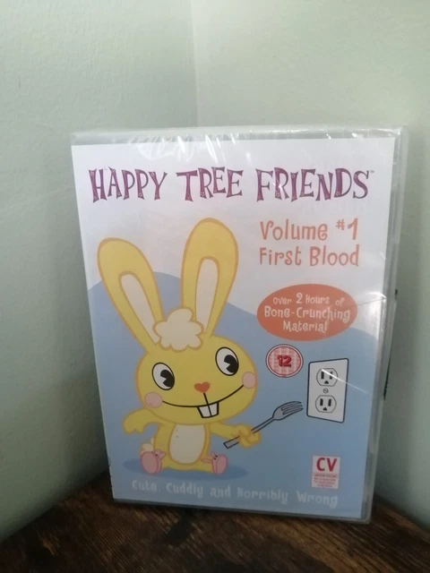 HAPPY TREE FRIENDS Volume 1 FIRST BLOOD DVD UK Version Brand New ...