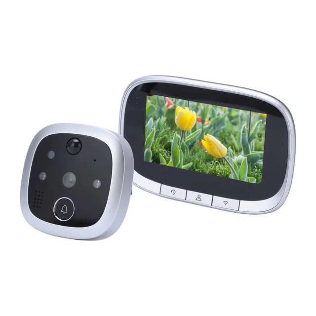 4.3in Peephole Kamera WiFi Smart Video Tür Viewer Bewegungserkennung Nacht V OBD