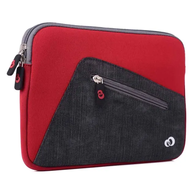 Neoprene Sleeve Cover Case for 8.5"-9.5" Tablets with Accessory Storage Pocket
