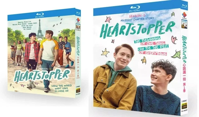 Heartstopper Season 1-2 TV Series Blu-ray 4 Disc BD All Region English Boxed