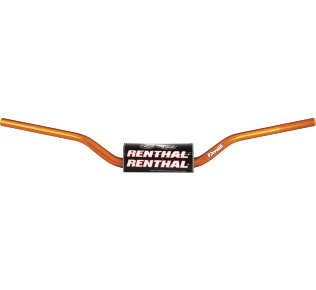 Renthal Fatbar Handlebars RC Mini/85cc, Orange, Width 754mm, Height 112mm, Rise