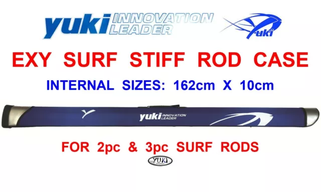 YUKI PRRIG-CS EXY SURF STIFF ROD CASE FISHING HOLDALL BAG FOR 3pc