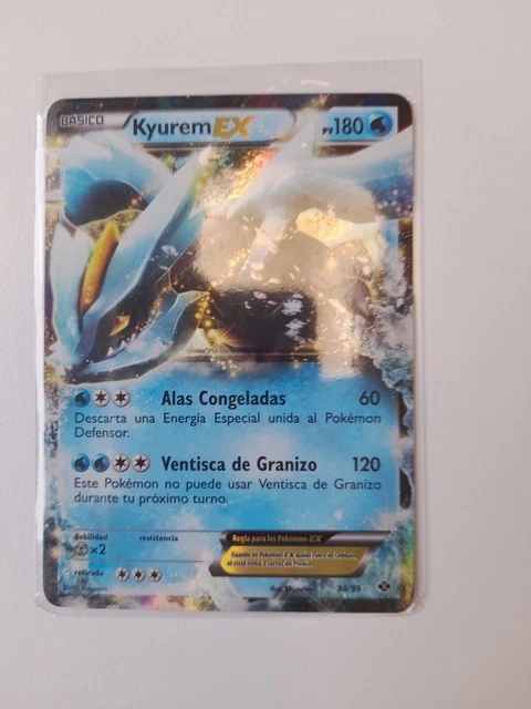 Kyurem-EX 180 HP Pokemon Kyurem-EX Holo Card (38/99) - BW Next Destinies  Ultra Rare Water Type Trading Card Trading Card Game