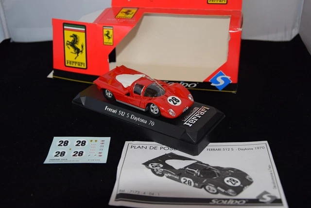 Voitures miniatures Solido Ferrari