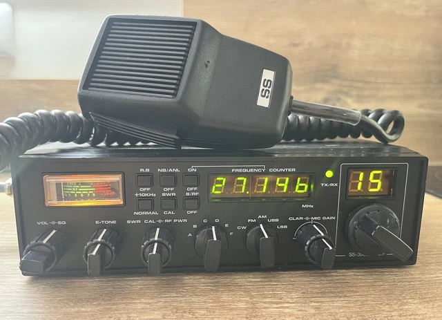 📻 Radio CB Dirland SS3000 + AS16 - 40 Canaux AM/FM - Vintage Malaisie - Fonctionnelle