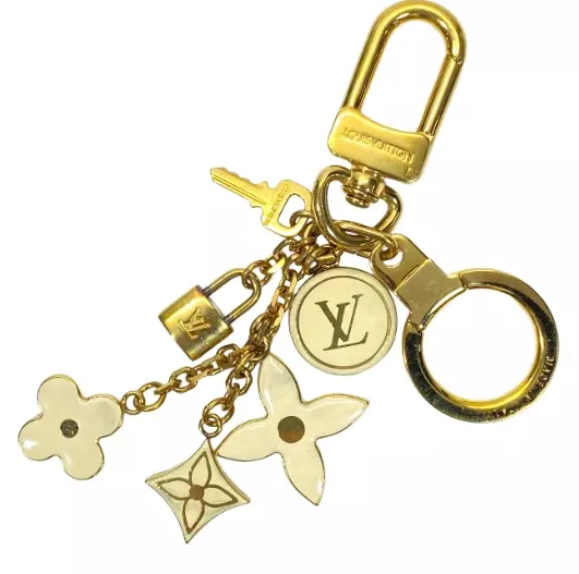Louis Vuitton M00963 LV Rabbit Bag Charm and Key Holder , Gold, One Size