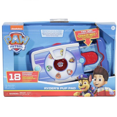 ryder paw patrol tablet