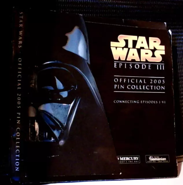 Star Wars Episode 111 Official 2005 Pin Collection  Connecting Episodes 1-V1