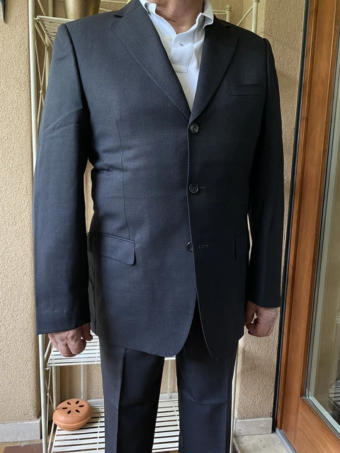 GUCCI ABITO UOMO 2 Pezzi Giacca 3 Bottoni Colore Grigio
