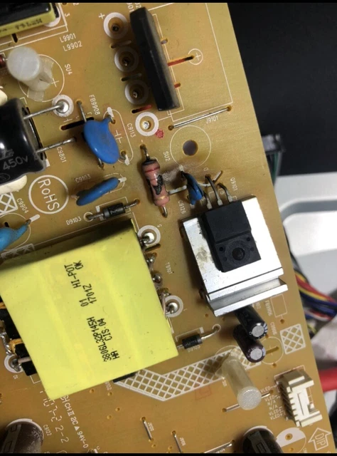 Kit Riparazione Scheda Alimentazione Philips 32PFT5603/12 - Foto 2