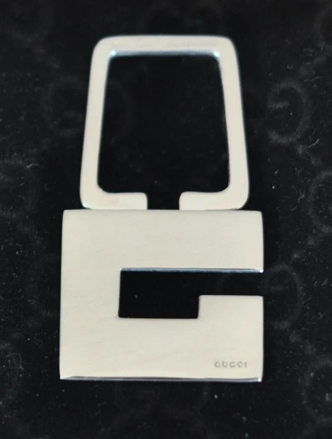 Gucci  Keyring Sterling  Silver 925 Vintage Made in Italy