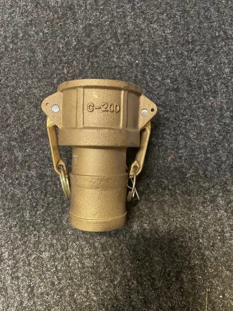 BRASS CAMLOCK C (COUP X SHANK), 2in