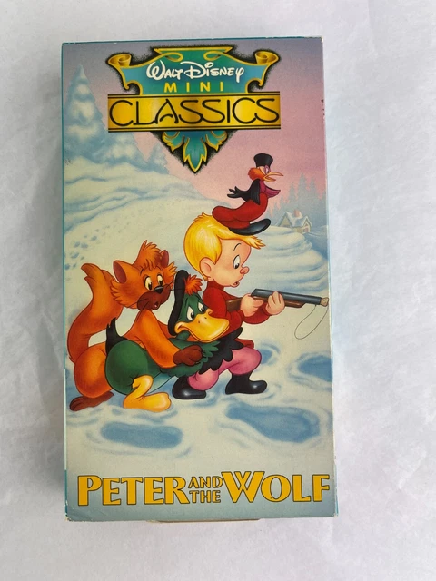 PETER AND THE Wolf VHS (Walt Disney Mini Classics) £9.76 - PicClick UK