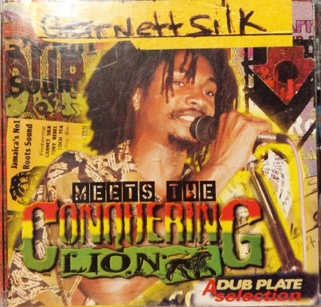 OOP* GARNETT SILK Meets The Conquering Lion : A Dub Plate