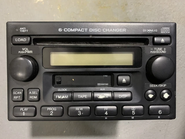 39100-S9A-A601 HONDA CRV 1999-2006 OEM Radio Stereo £66.07 - PicClick UK