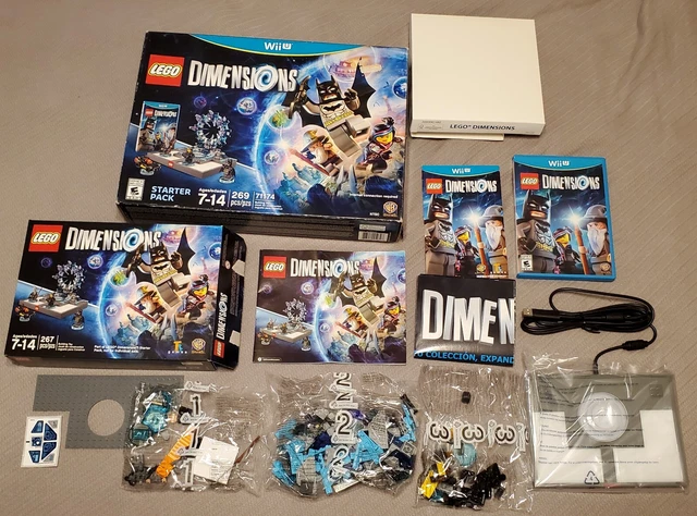 Wii U ~ LEGO DIMENSIONS ~ STARTER PACK # 71174 - BATMAN / GANDOLF / WYLDSTYLE +