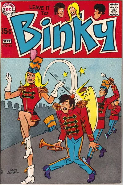 Leave It To Binky Comic Book #68, DC Comics 1969 FINE+