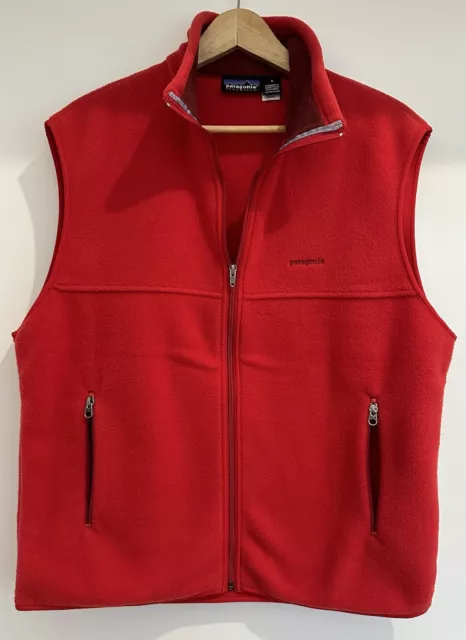 Patagonia Weste Herren ärmellose Jacke Gr. EU 52 (L)  Rot