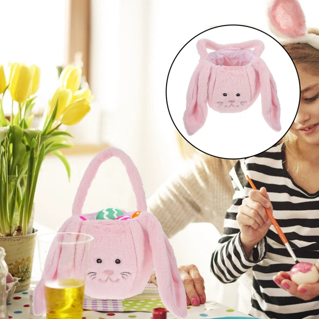 sacs d'oreille de lapin en peluche De Pâques Sac En Peluche De Pâques Cadeaux D'