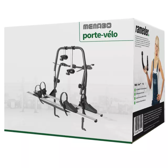 Porte-vélo fixation Menabo Polaris 2 pour Hyundai Tucson 08.04-03.10 2 vélos